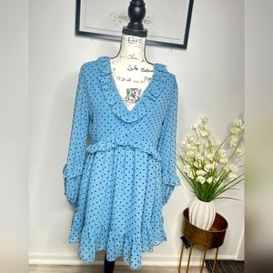 Zara polka dot dress